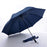 Black Handle Big Foldable Umbrella